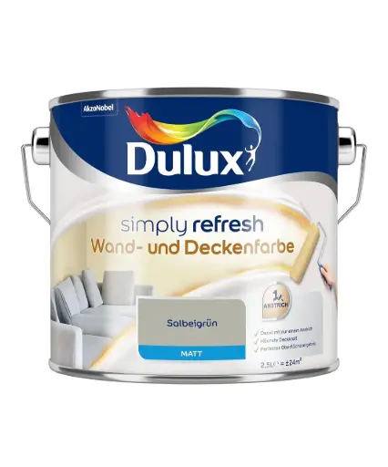 多樂士牆壁和天花板塗料2.5升